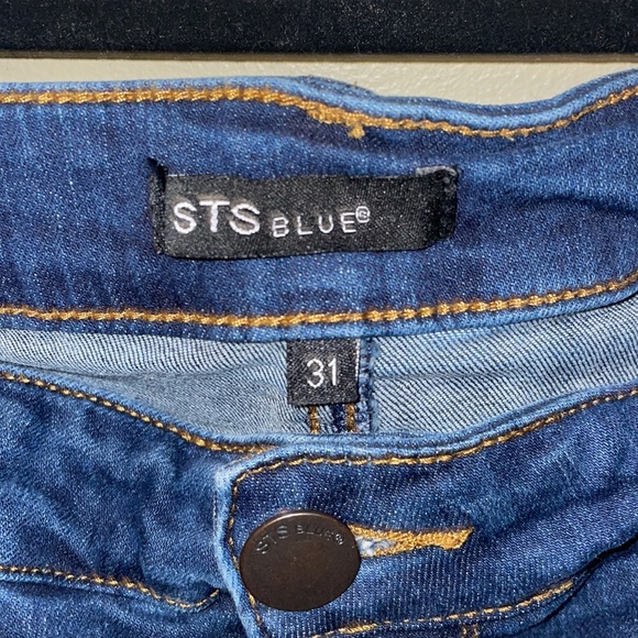 STS Blue | Dark Denim Skinny Jeans Size 31/10 - Picture 2 of 3